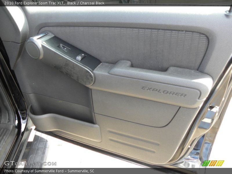 Black / Charcoal Black 2010 Ford Explorer Sport Trac XLT