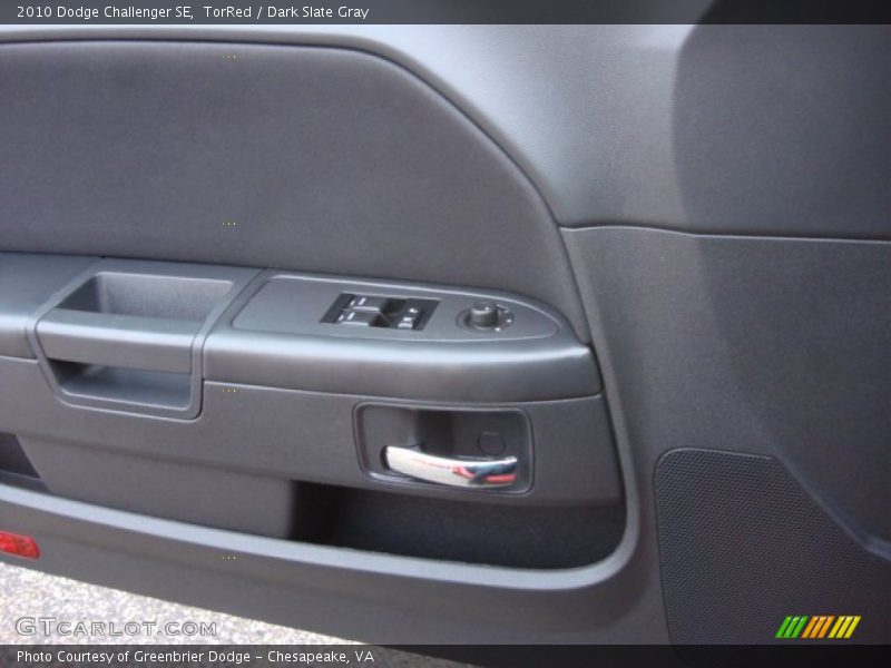 TorRed / Dark Slate Gray 2010 Dodge Challenger SE