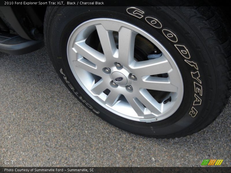 Black / Charcoal Black 2010 Ford Explorer Sport Trac XLT