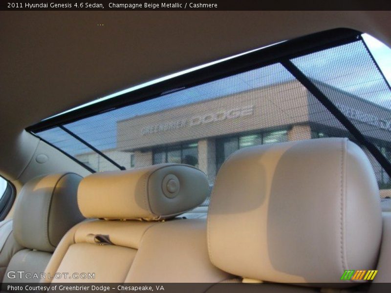 Champagne Beige Metallic / Cashmere 2011 Hyundai Genesis 4.6 Sedan