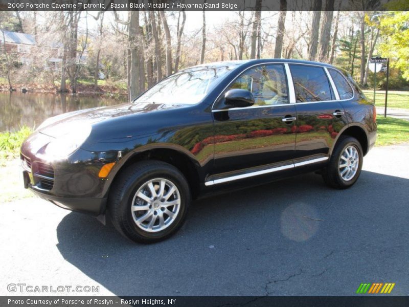 Basalt Black Metallic / Havanna/Sand Beige 2006 Porsche Cayenne Tiptronic