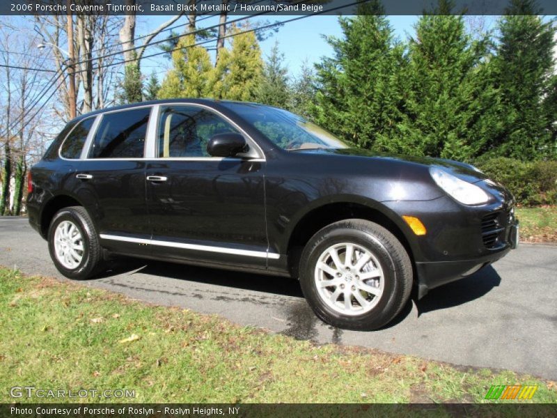 Basalt Black Metallic / Havanna/Sand Beige 2006 Porsche Cayenne Tiptronic