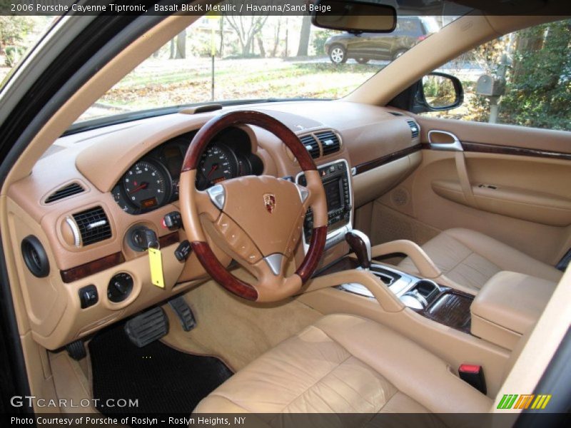 Basalt Black Metallic / Havanna/Sand Beige 2006 Porsche Cayenne Tiptronic
