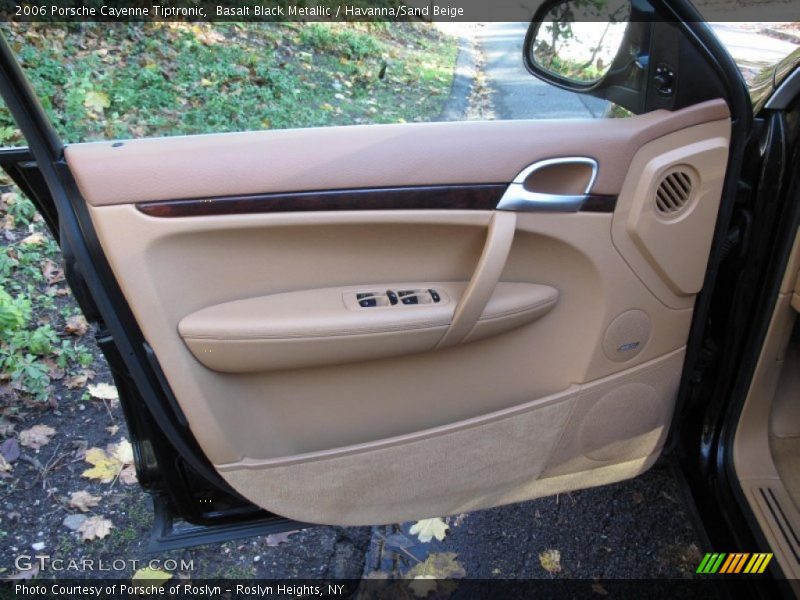 Basalt Black Metallic / Havanna/Sand Beige 2006 Porsche Cayenne Tiptronic