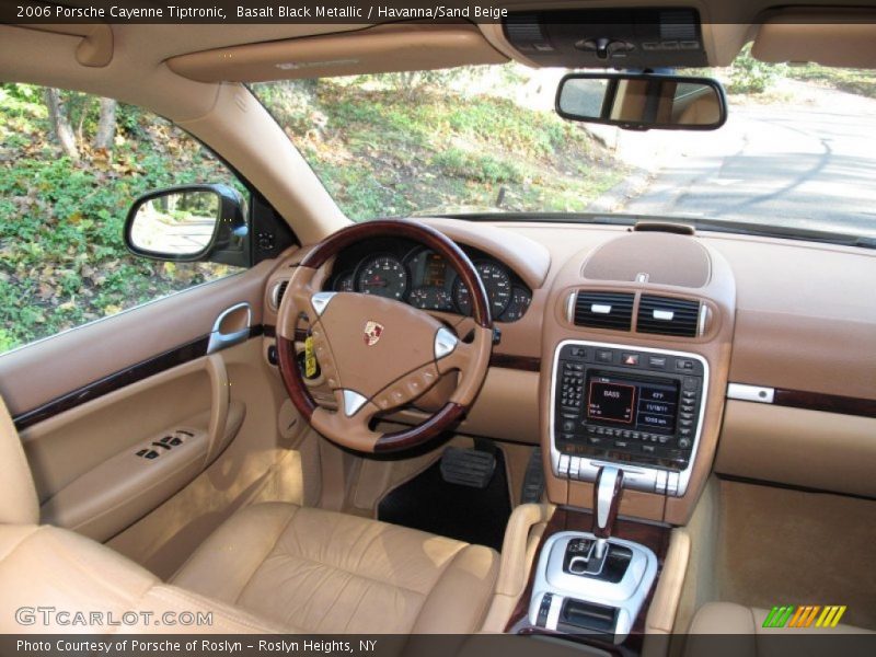 Basalt Black Metallic / Havanna/Sand Beige 2006 Porsche Cayenne Tiptronic