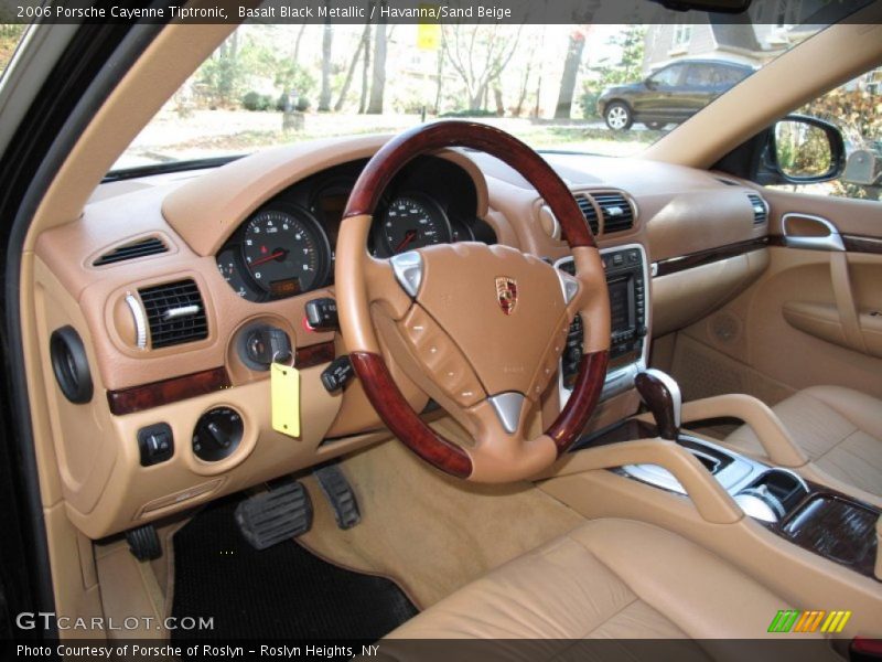 Basalt Black Metallic / Havanna/Sand Beige 2006 Porsche Cayenne Tiptronic