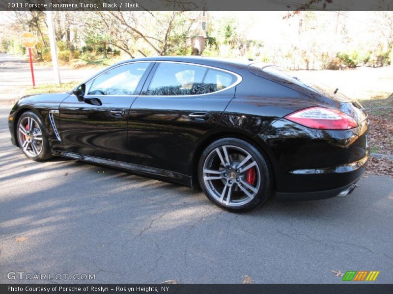 Black / Black 2011 Porsche Panamera Turbo