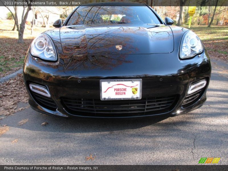 Black / Black 2011 Porsche Panamera Turbo