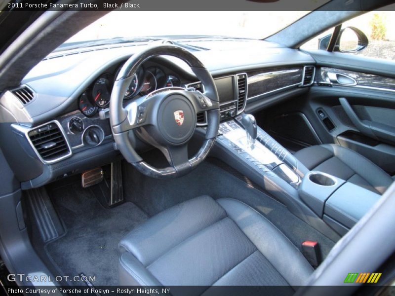  2011 Panamera Turbo Black Interior