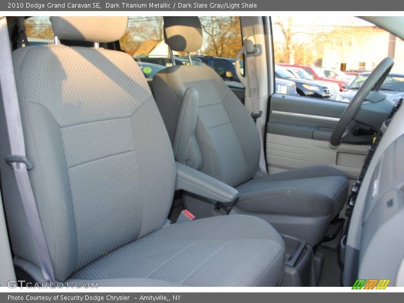 Dark Titanium Metallic / Dark Slate Gray/Light Shale 2010 Dodge Grand Caravan SE