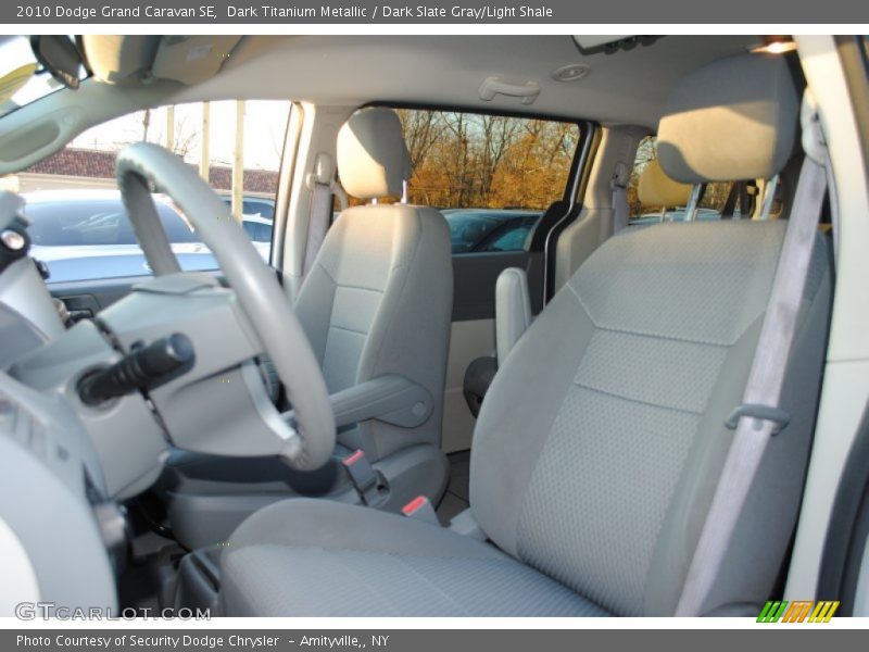 Dark Titanium Metallic / Dark Slate Gray/Light Shale 2010 Dodge Grand Caravan SE