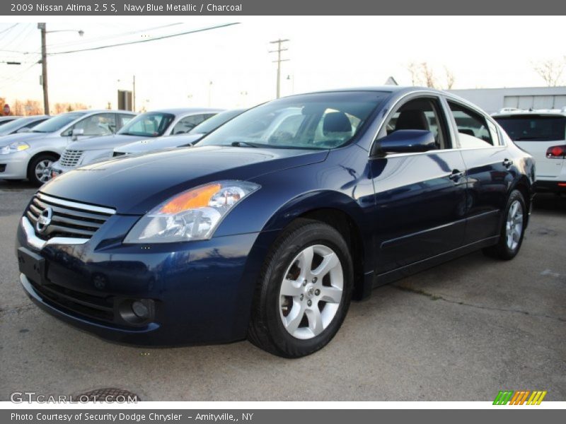 Navy Blue Metallic / Charcoal 2009 Nissan Altima 2.5 S