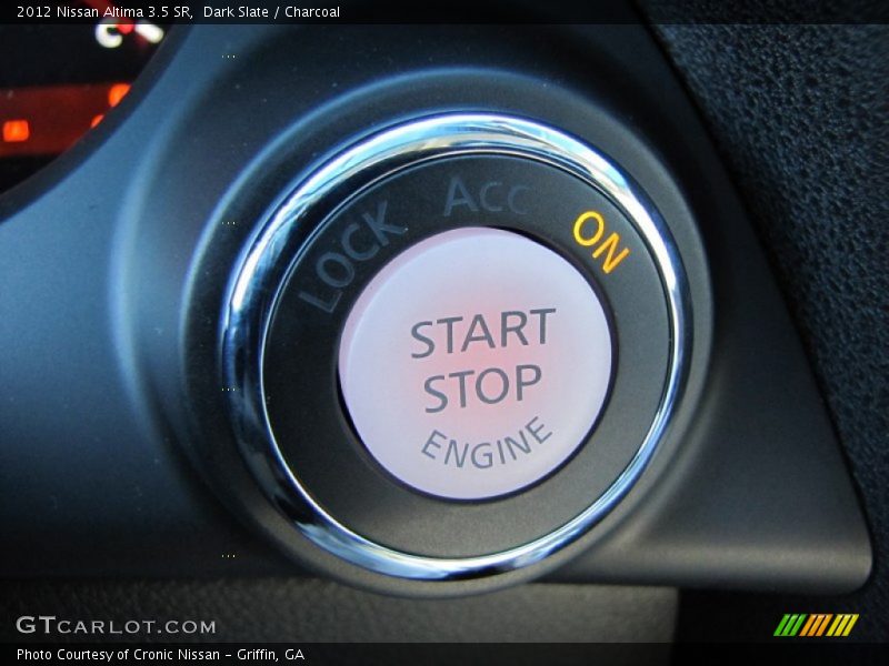 Controls of 2012 Altima 3.5 SR