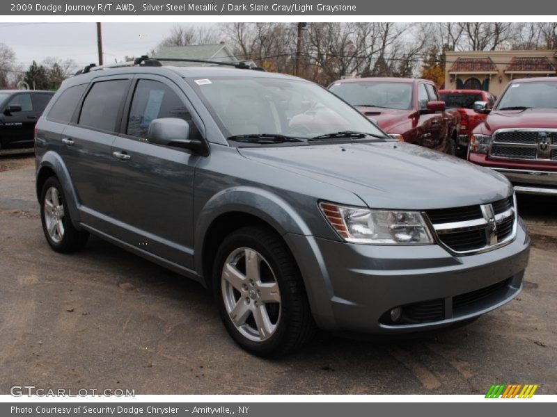 Silver Steel Metallic / Dark Slate Gray/Light Graystone 2009 Dodge Journey R/T AWD