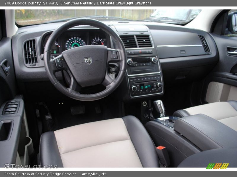 Silver Steel Metallic / Dark Slate Gray/Light Graystone 2009 Dodge Journey R/T AWD
