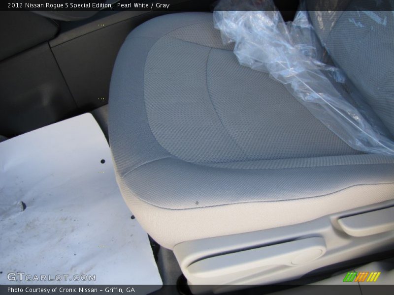 Pearl White / Gray 2012 Nissan Rogue S Special Edition