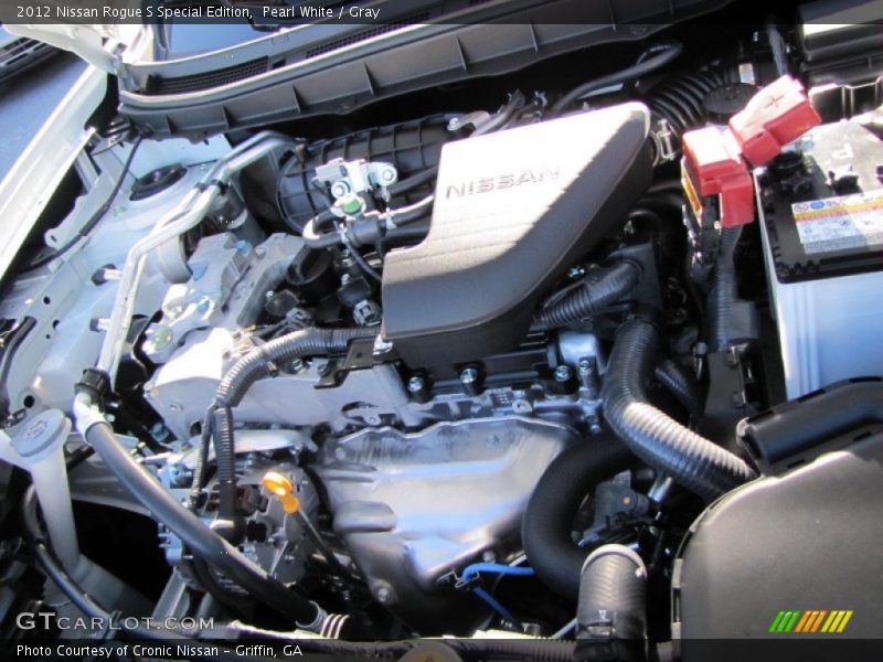 Pearl White / Gray 2012 Nissan Rogue S Special Edition