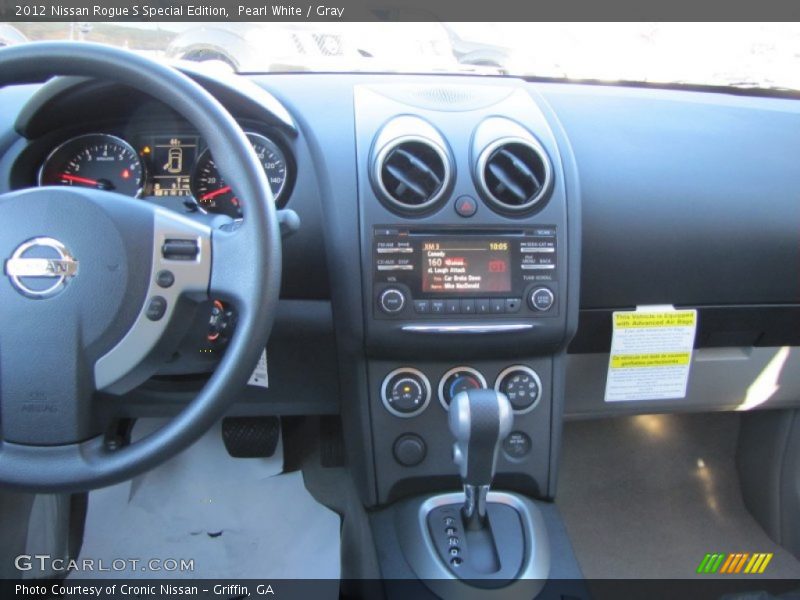 Pearl White / Gray 2012 Nissan Rogue S Special Edition