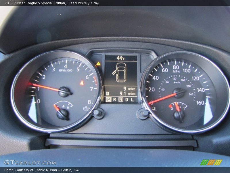Pearl White / Gray 2012 Nissan Rogue S Special Edition