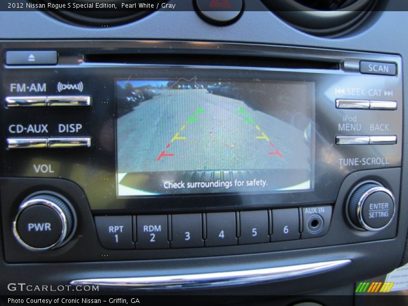 Pearl White / Gray 2012 Nissan Rogue S Special Edition