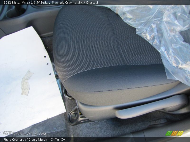 Magnetic Gray Metallic / Charcoal 2012 Nissan Versa 1.6 SV Sedan