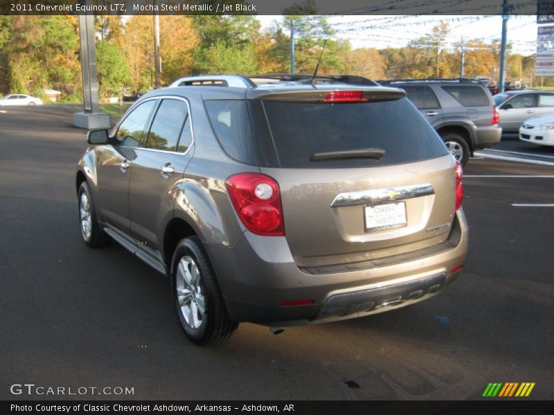 Mocha Steel Metallic / Jet Black 2011 Chevrolet Equinox LTZ