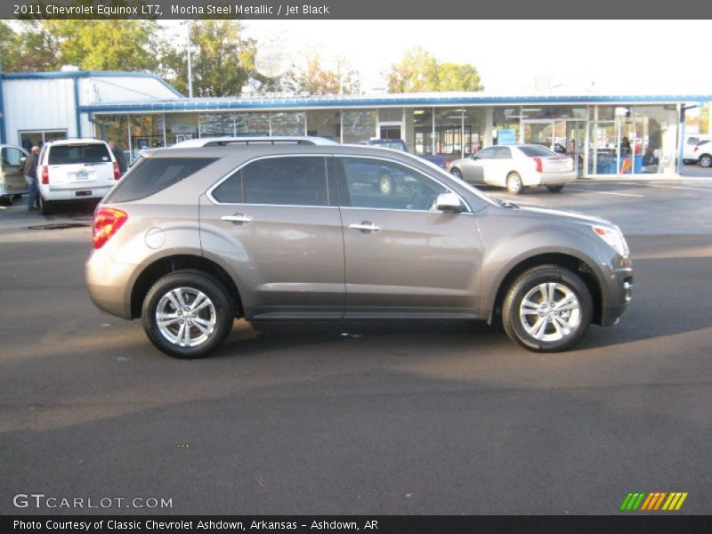 Mocha Steel Metallic / Jet Black 2011 Chevrolet Equinox LTZ