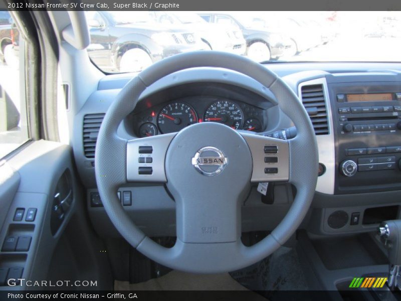 Super Black / Graphite 2012 Nissan Frontier SV Crew Cab