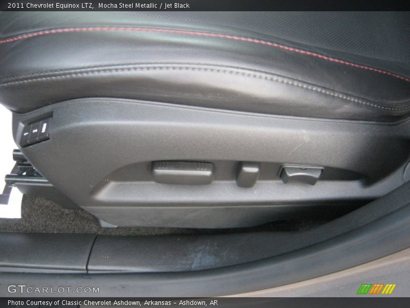 Mocha Steel Metallic / Jet Black 2011 Chevrolet Equinox LTZ