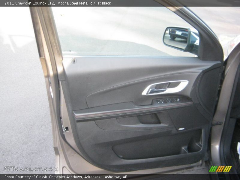 Mocha Steel Metallic / Jet Black 2011 Chevrolet Equinox LTZ