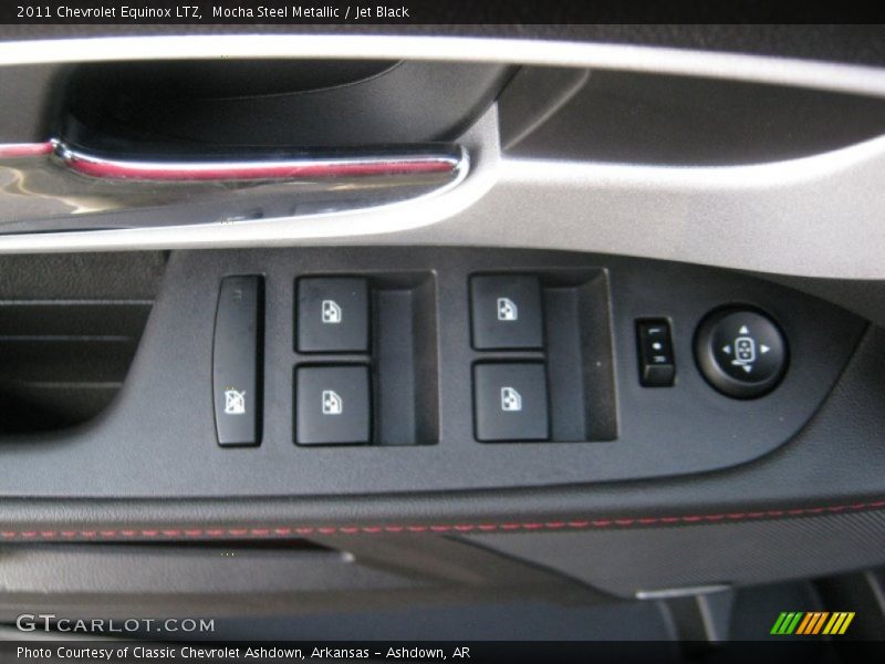 Mocha Steel Metallic / Jet Black 2011 Chevrolet Equinox LTZ