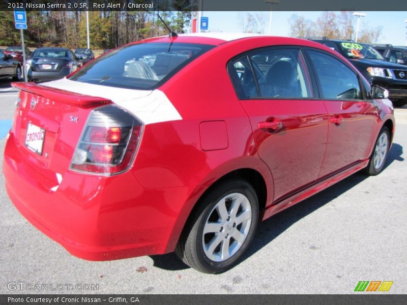 Red Alert / Charcoal 2012 Nissan Sentra 2.0 SR