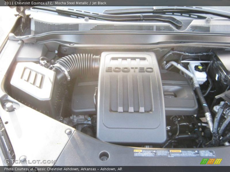Mocha Steel Metallic / Jet Black 2011 Chevrolet Equinox LTZ