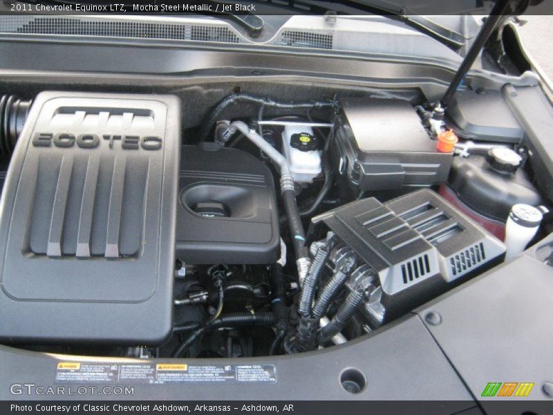 Mocha Steel Metallic / Jet Black 2011 Chevrolet Equinox LTZ