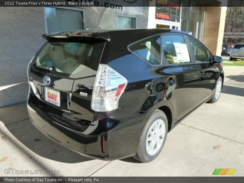 Black / Bisque 2012 Toyota Prius v Three Hybrid