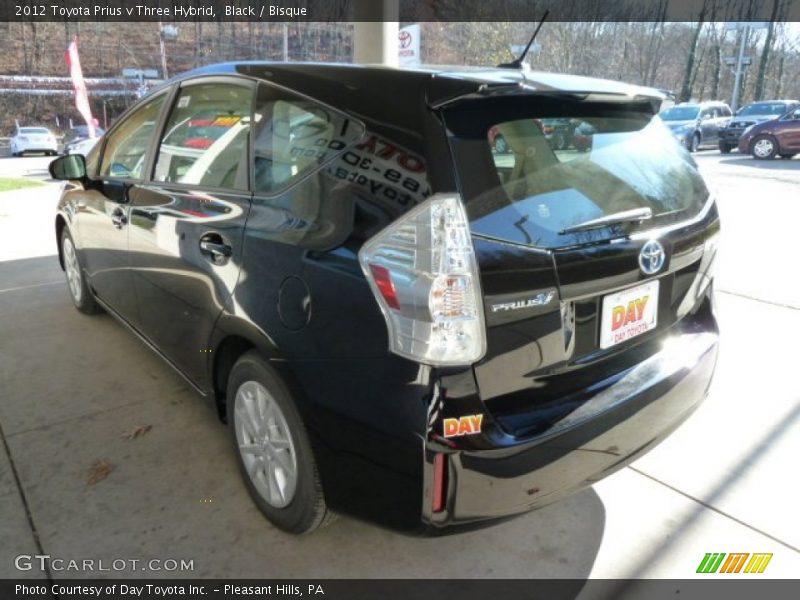 Black / Bisque 2012 Toyota Prius v Three Hybrid