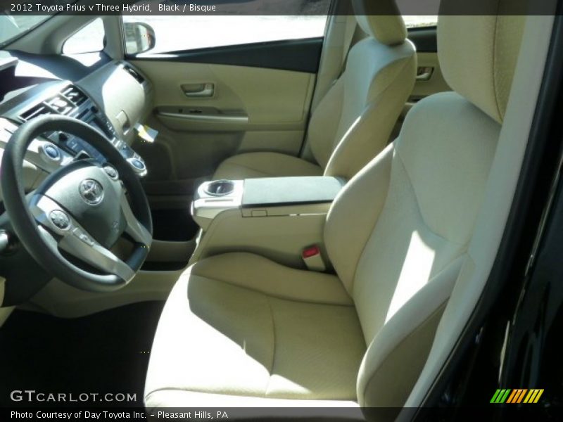 Black / Bisque 2012 Toyota Prius v Three Hybrid