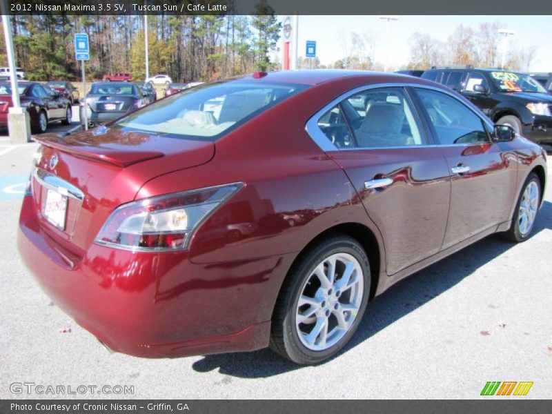 Tuscan Sun / Cafe Latte 2012 Nissan Maxima 3.5 SV