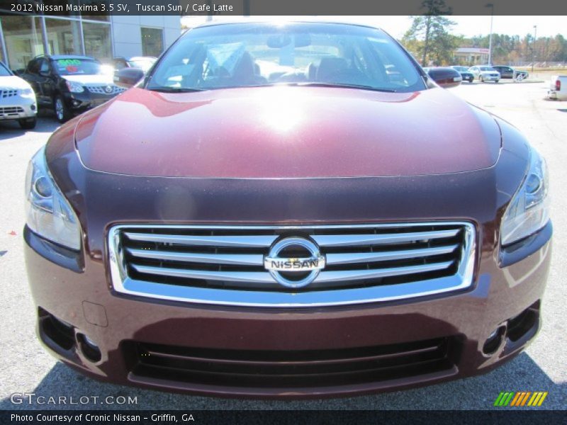 Tuscan Sun / Cafe Latte 2012 Nissan Maxima 3.5 SV
