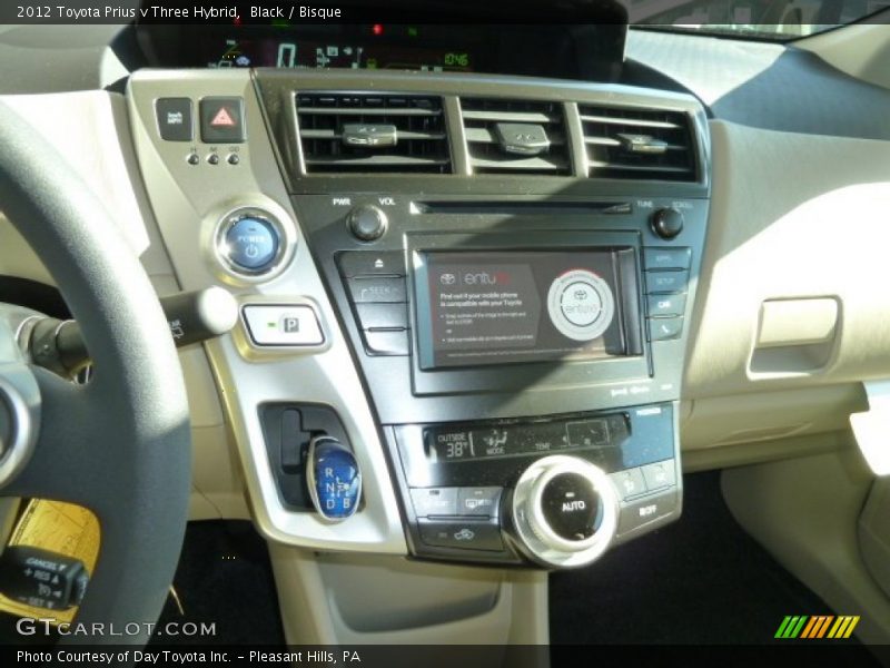 Black / Bisque 2012 Toyota Prius v Three Hybrid