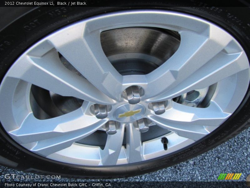 Black / Jet Black 2012 Chevrolet Equinox LS