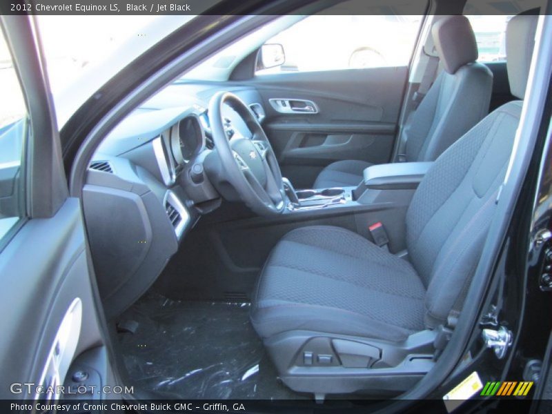 Black / Jet Black 2012 Chevrolet Equinox LS