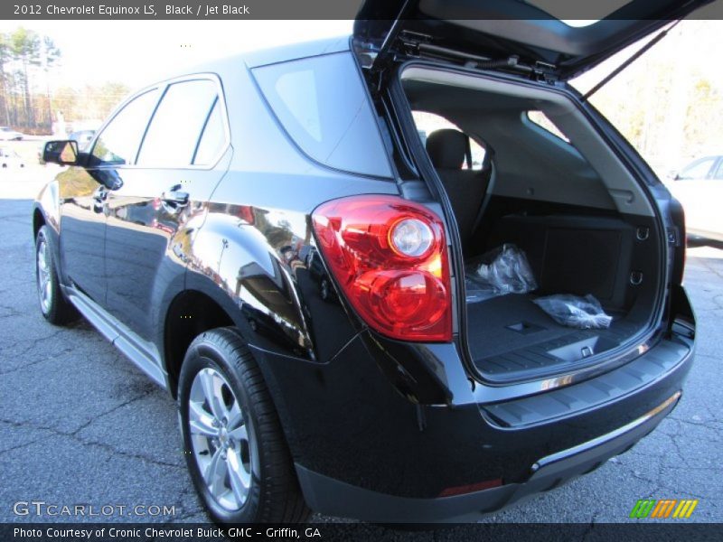 Black / Jet Black 2012 Chevrolet Equinox LS