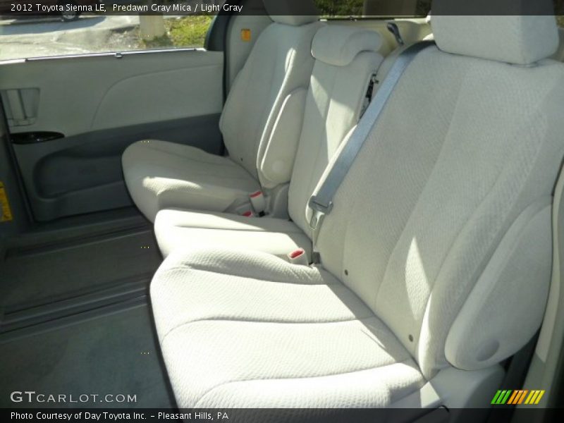 Predawn Gray Mica / Light Gray 2012 Toyota Sienna LE