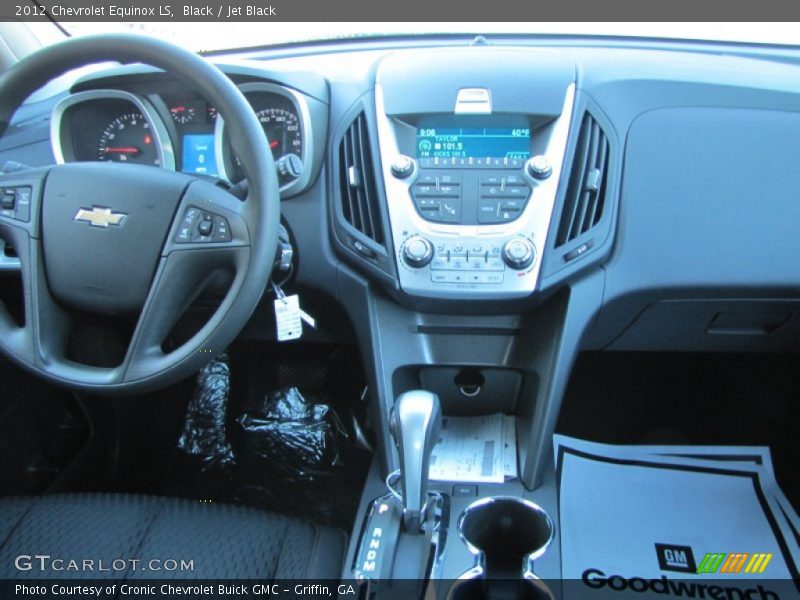 Black / Jet Black 2012 Chevrolet Equinox LS