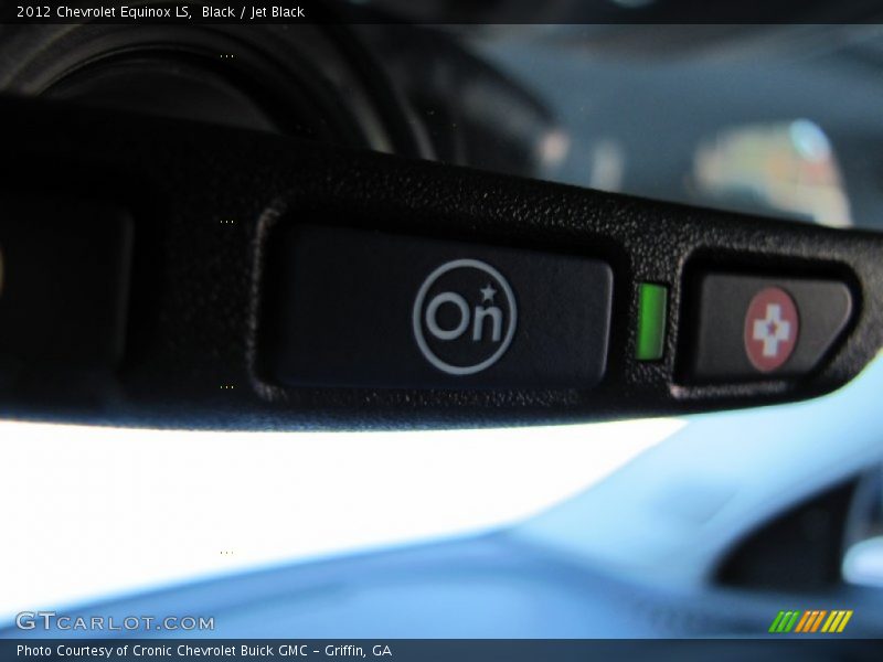 Black / Jet Black 2012 Chevrolet Equinox LS