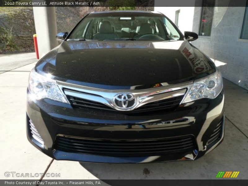 Attitude Black Metallic / Ash 2012 Toyota Camry LE
