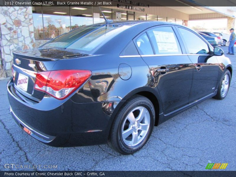 Black Granite Metallic / Jet Black 2012 Chevrolet Cruze LT/RS