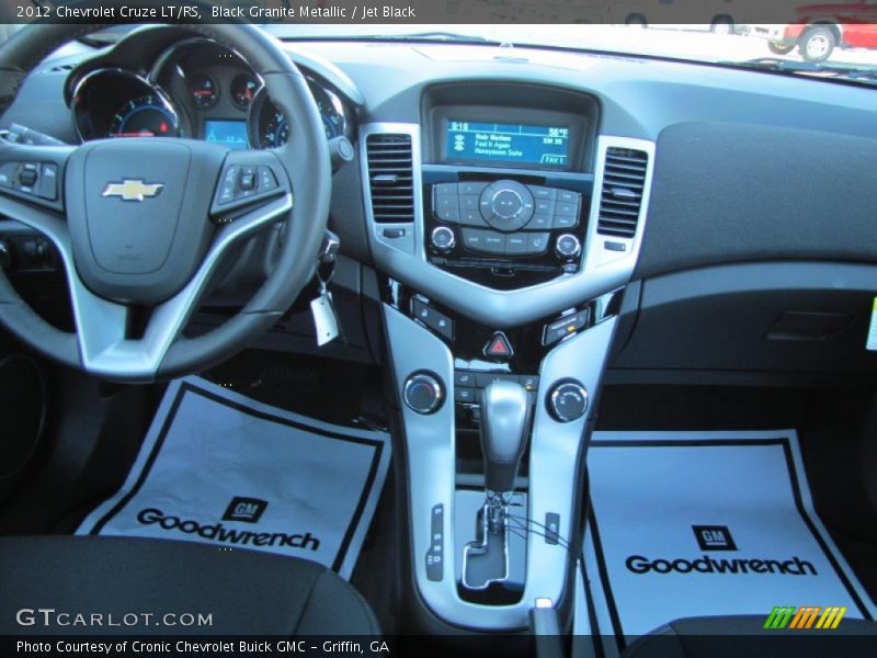 Black Granite Metallic / Jet Black 2012 Chevrolet Cruze LT/RS