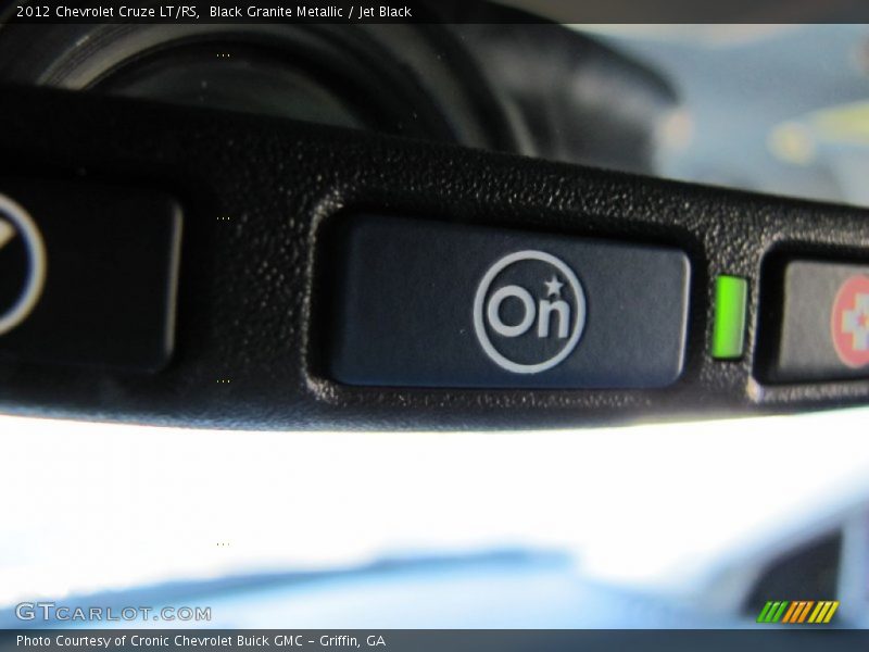 Black Granite Metallic / Jet Black 2012 Chevrolet Cruze LT/RS